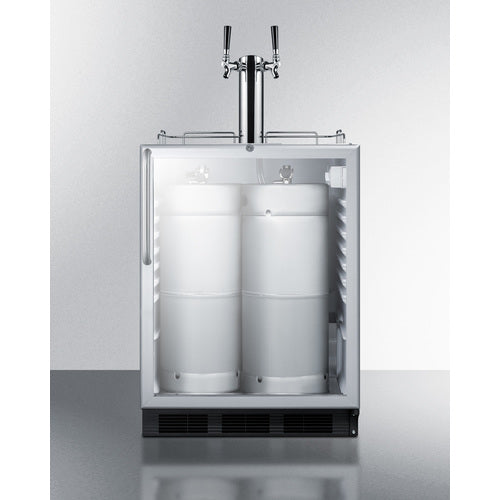 SUMMIT SBC56GBIADA 24" Wide Built-In Beer Dispenser, ADA Compliant