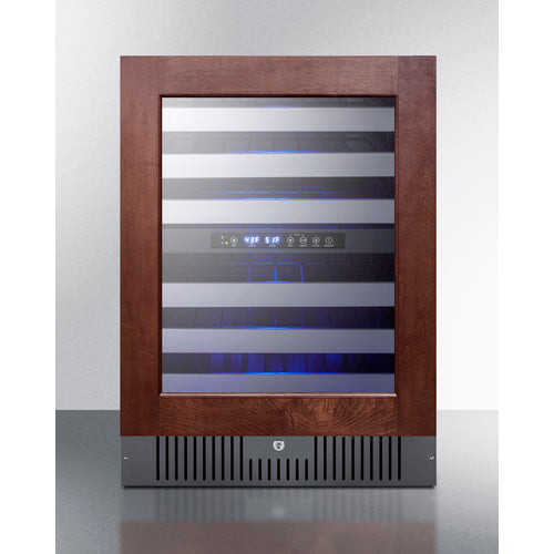 SUMMIT SWC532BLBISTPNR 24" Wide Built-In Wine Cellar(Panel Not Included)