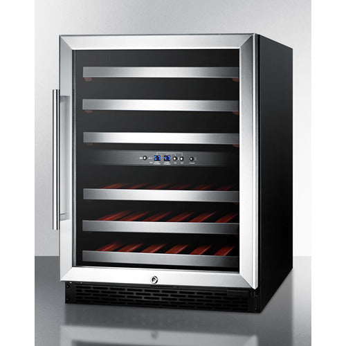 SUMMIT SWC530BLBISTADA 24" Wide Built-In Wine Cellar, ADA Compliant