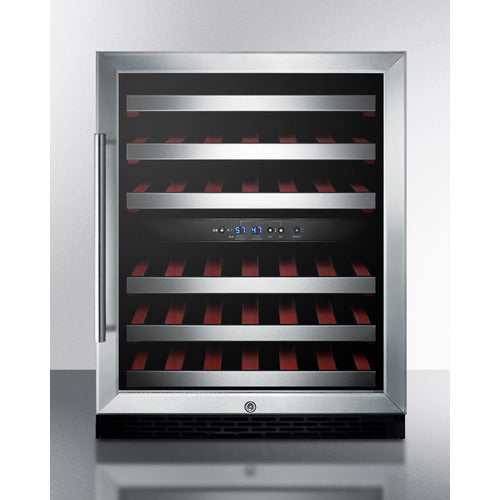 SUMMIT SWC530BLBISTADA 24" Wide Built-In Wine Cellar, ADA Compliant