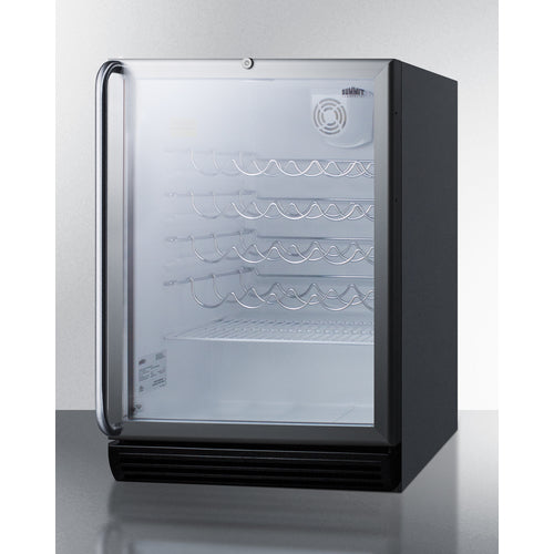 SUMMIT SWC6GBLSHADA 24" Wide Wine Cellar, ADA Compliant