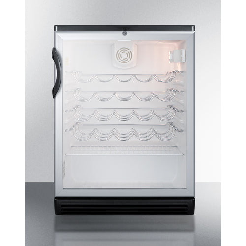 SUMMIT SWC6GBL 24" Wide Wine Cellar